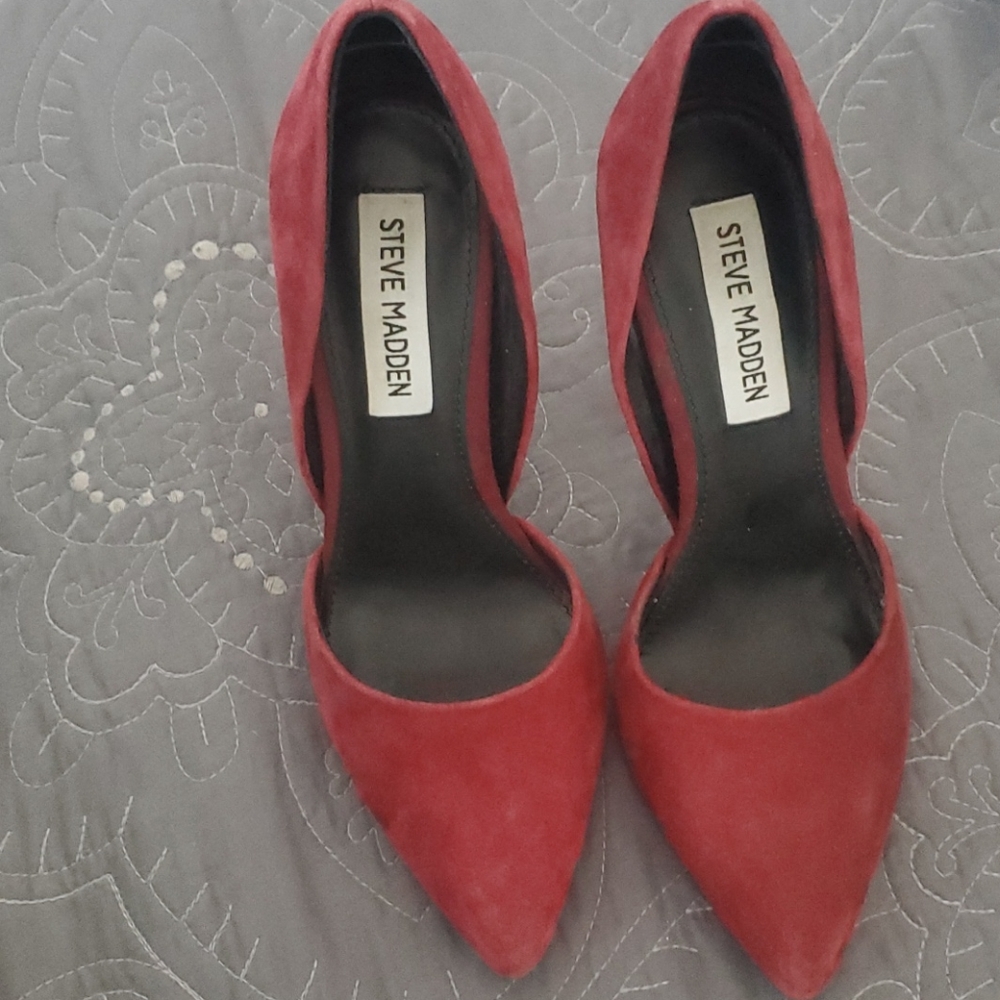 Steve Madden heels, worn once.
